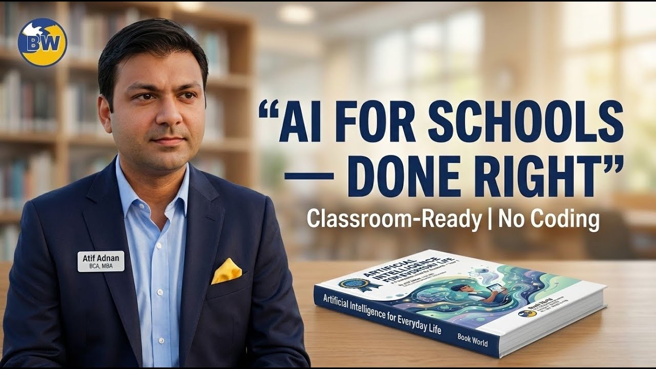 AI for School Students | Classroom-Ready AI Book for Indian Schools (English, Bangla, Urdu)
