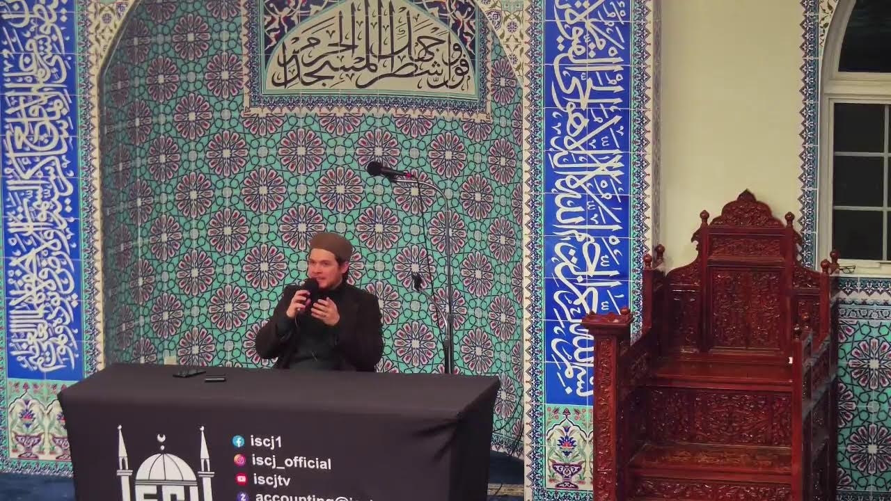 Shaykh Ismail Bowers Fri Night Family Program - Connecting with the Prophet PBUH  1/9/26