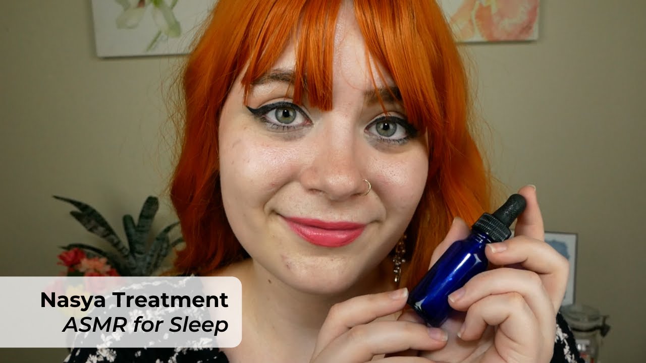 ASMR 💆‍♀️ Relaxing Nasya Ayurvedic Treatment & Oil Massage 🌟 | Soft Spoken Personal Attention RP
