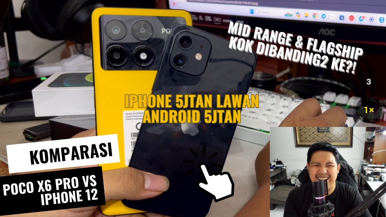 4 Tahun Make iPhone!, Begini Pandangan & Komparasi Poco X6 Pro Vs iPhone 12 *User iPhone Garis Keras