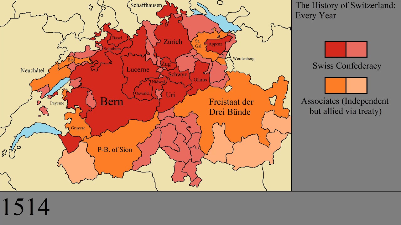 The History of Switzerland: Every Year