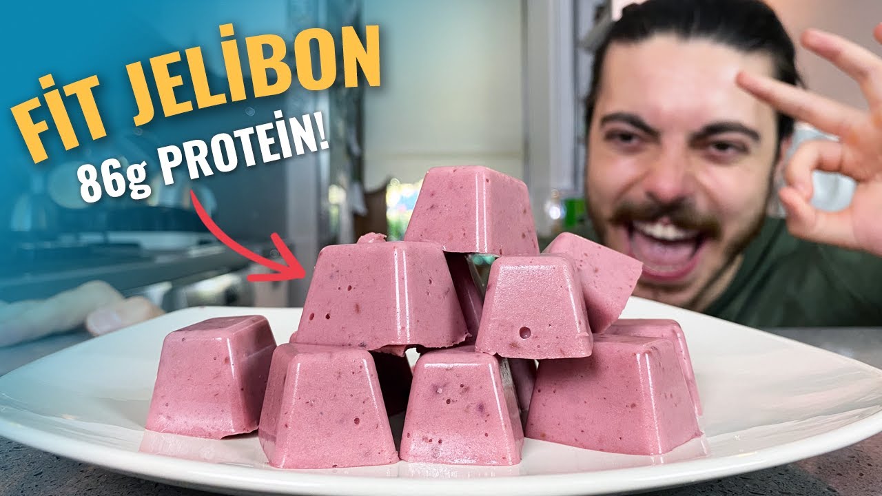 ŞEKER YOK PROTEİN ÇOK: Fit Jelibon! (86g protein)