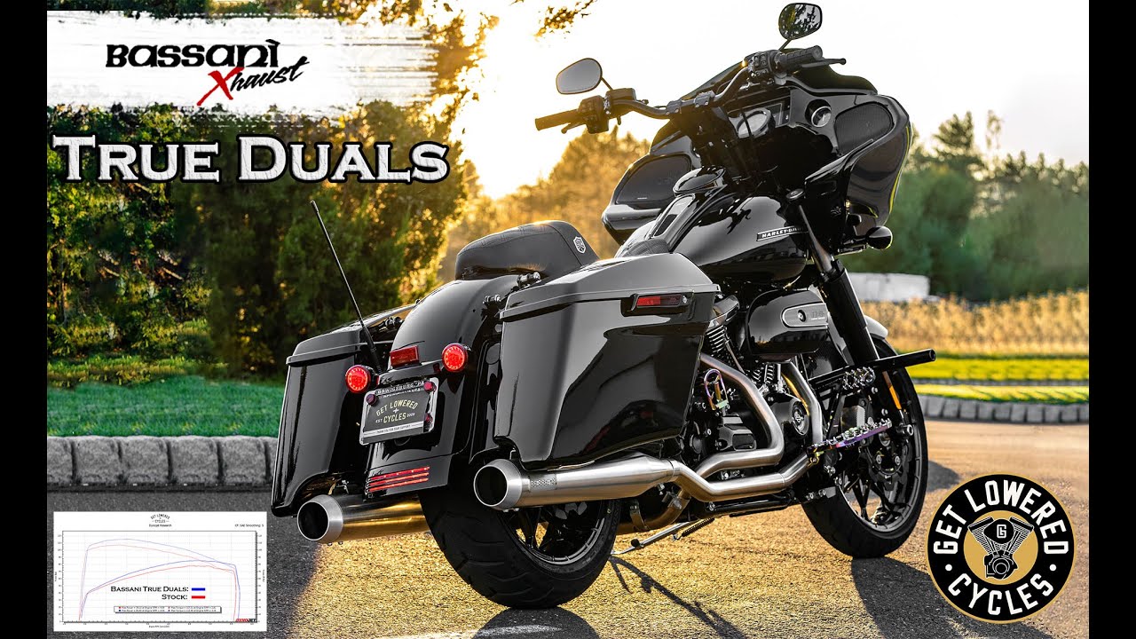 Bassani True Duals Stainless Exhaust System  - 2020 Harley Road Glide