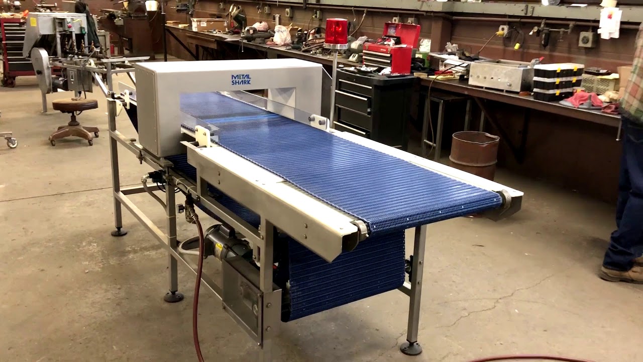 CASSEL METALSHARK2 FOOD PROCESS METAL DETECTOR with BELT CONVEYOR, Alard item Y3378