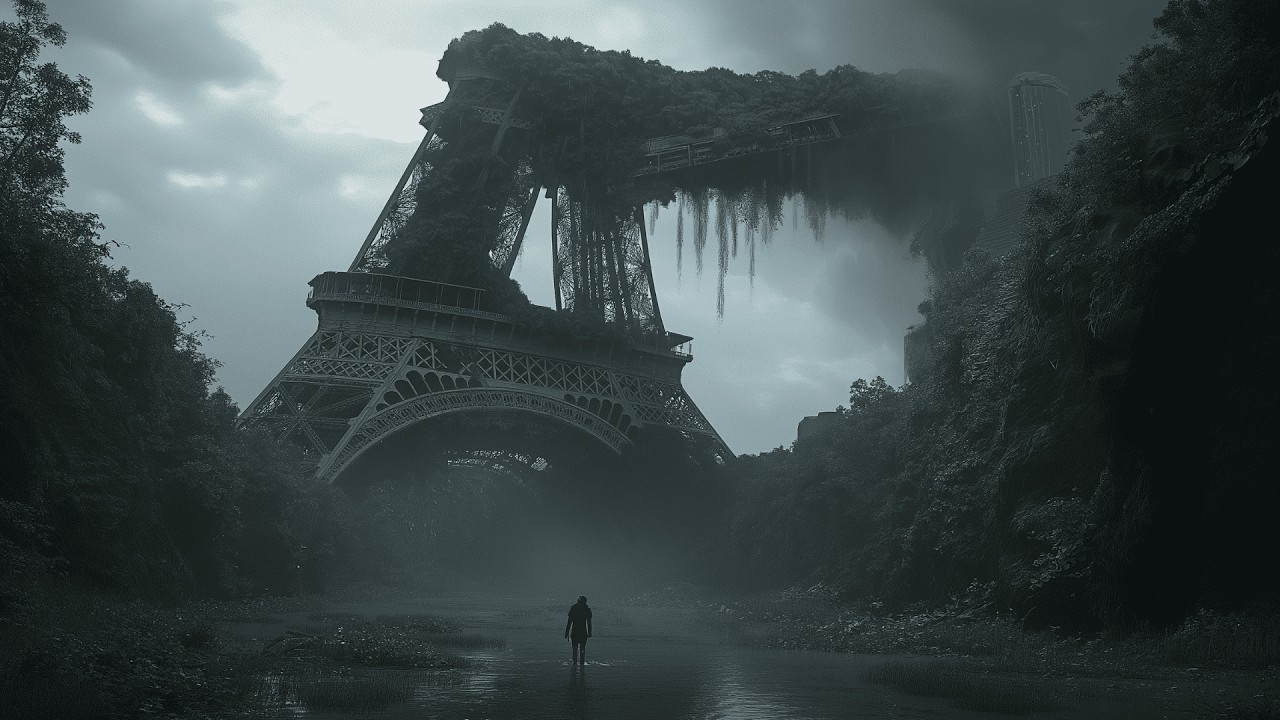 you’re stuck in paris, and time keeps folding in on itself | dark surreal ambient