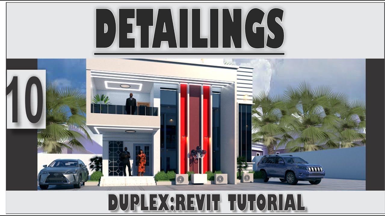 HOW TO CREATE DUPLEX IN REVIT: EP 10 CONSTRUCTION DETAILS