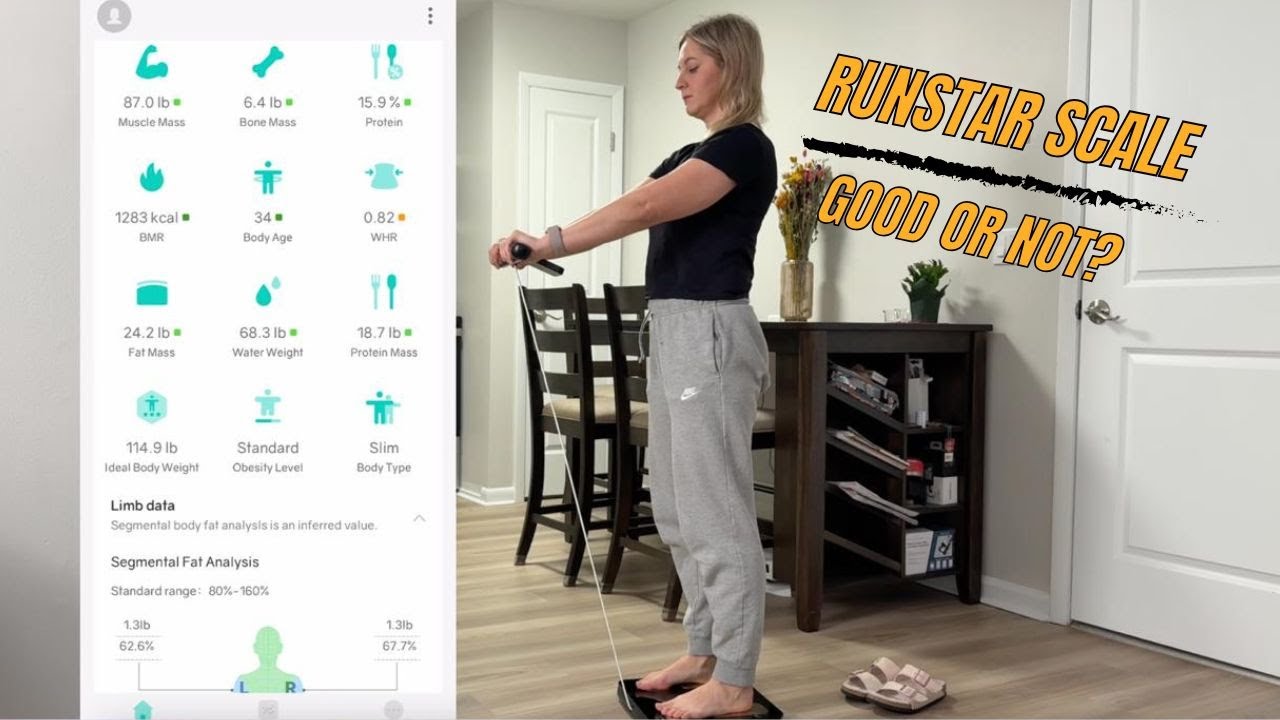 Watch Before Buying: RunStar 8-Electrode Smart Scale (28 Body Metrics) — Real Results