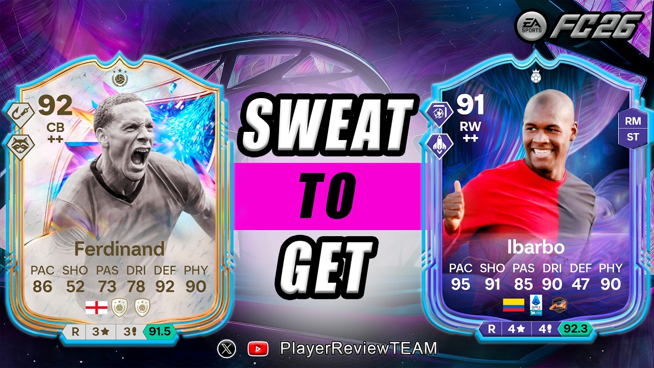 3⭐3⭐ Rio Ferdinand 92 ICON Swaps + 4⭐4⭐ Ibarbo 91 Fantasy UT Hero | Player's Review FC 26