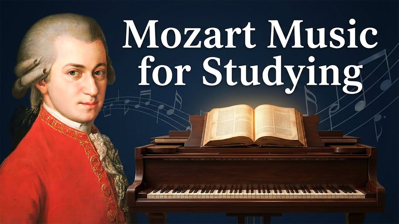 50 Mozart Piano Pieces 🎻 Immortal Melodies of Classical Music Mix for Studying, Reading, Relaxing