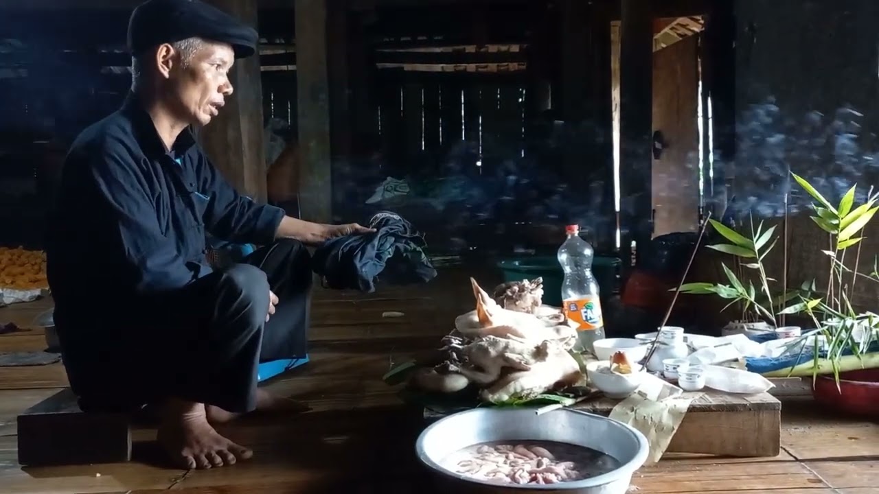 thầy cúng minh xá pờ Ly ngày thôn pô chông