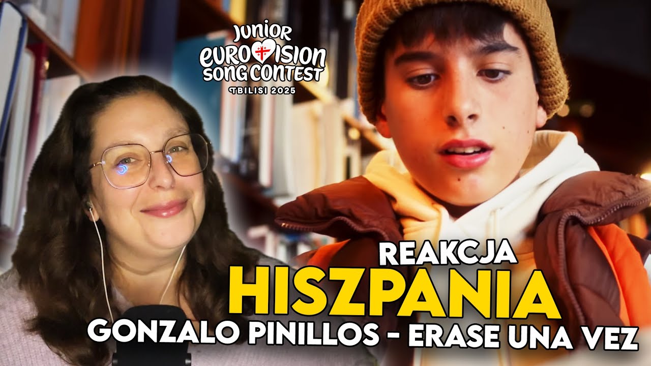 🇪🇸 Gonzalo Pinillos - Érase una vez | Hiszpania - Eurowizja Junior 2025 REAKCJA | Junior Eurovision