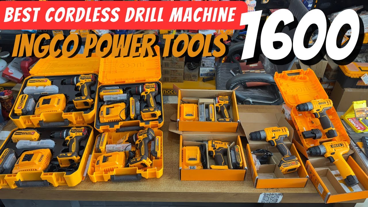 only 1600 Ingco Cordless Drill Machine | Best Budget cordless Drill of 2025 | Power tools