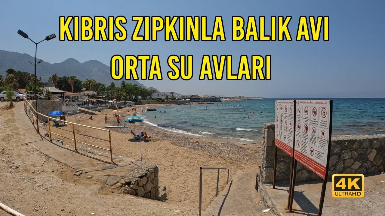 Kıbrıs Zıpkınla Balık Avı Orta Su Avları