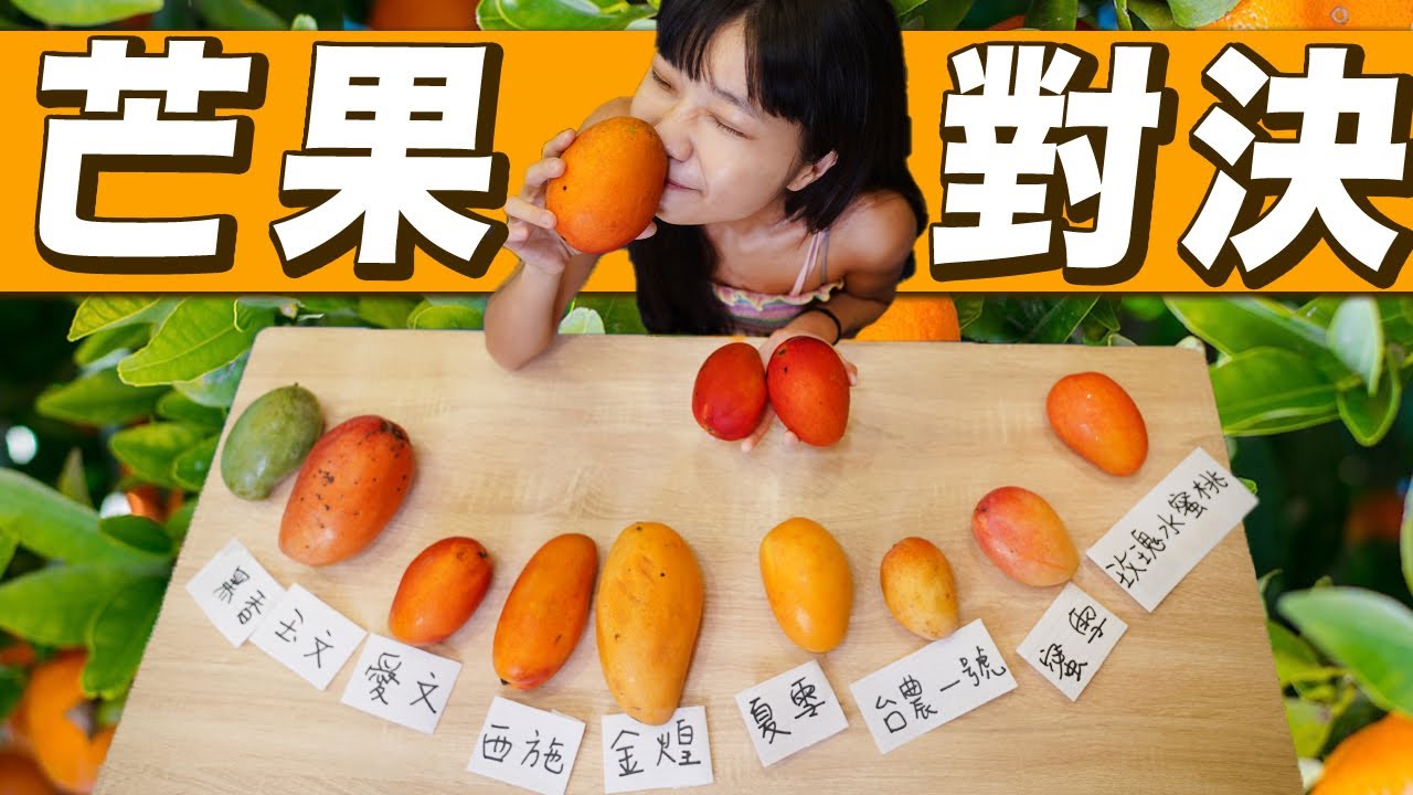 9款最強芒果對決大賽！ 誰是最好吃芒果王👑？ 竟然收集到『芒果界LV』!!!!!!