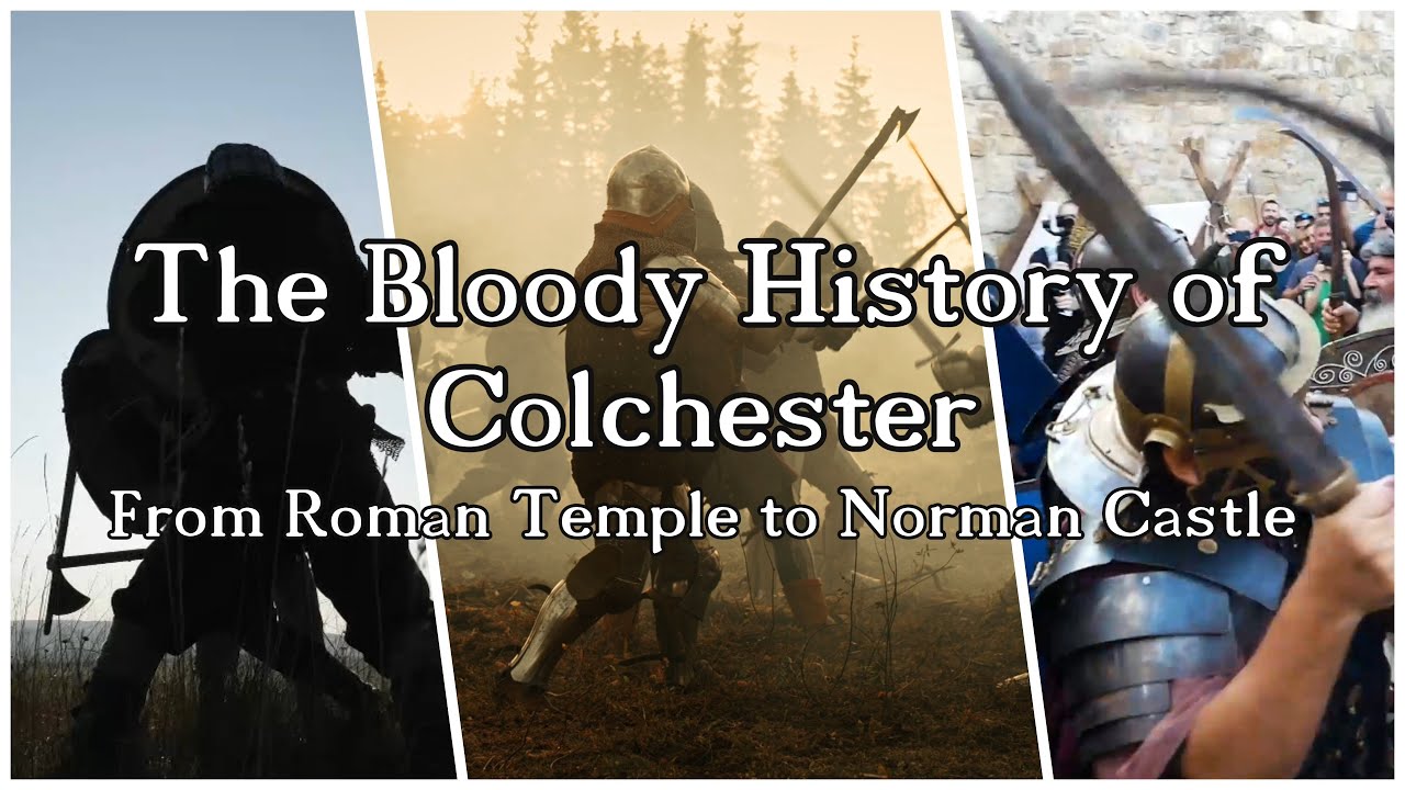 COLCHESTER CASTLE - FROM ROMAN TEMPLE TO NORMAN FORTRESS.