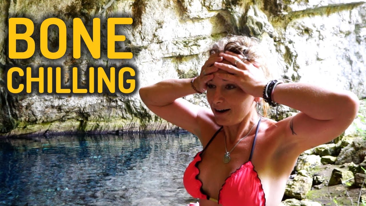 35°C Drop & the Girls didn't PASS OUT [Ep.13] Cenote of Kefalonia (Greece)  Sailing SV CUBA