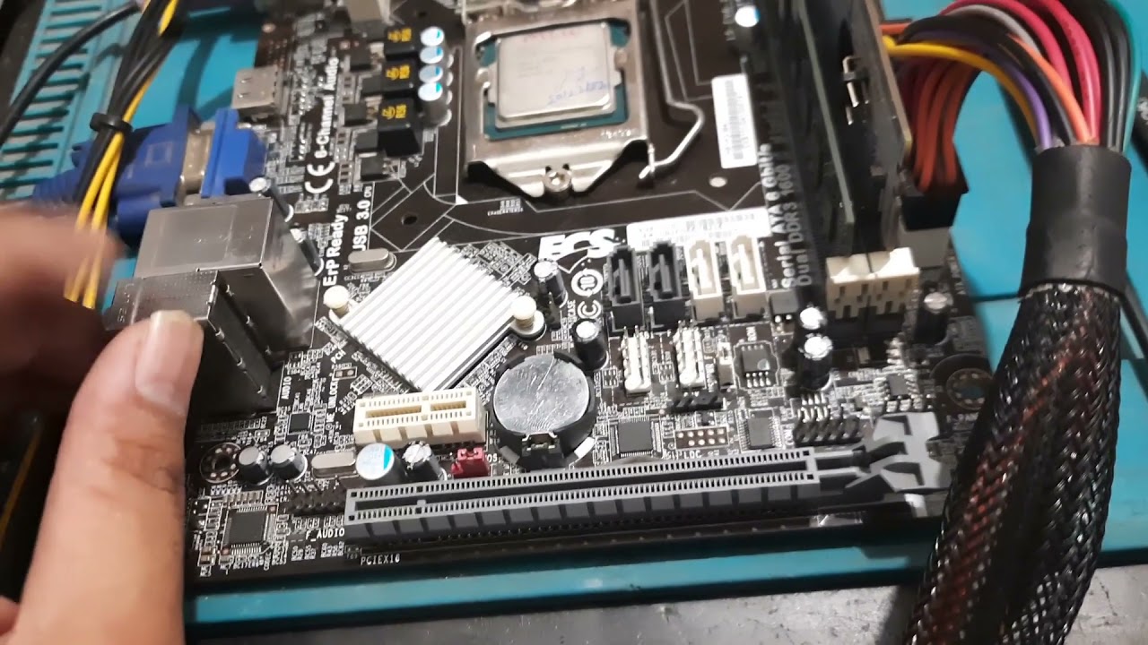 CASE STUDY 135: NO POWER  ECS H81H3 M4