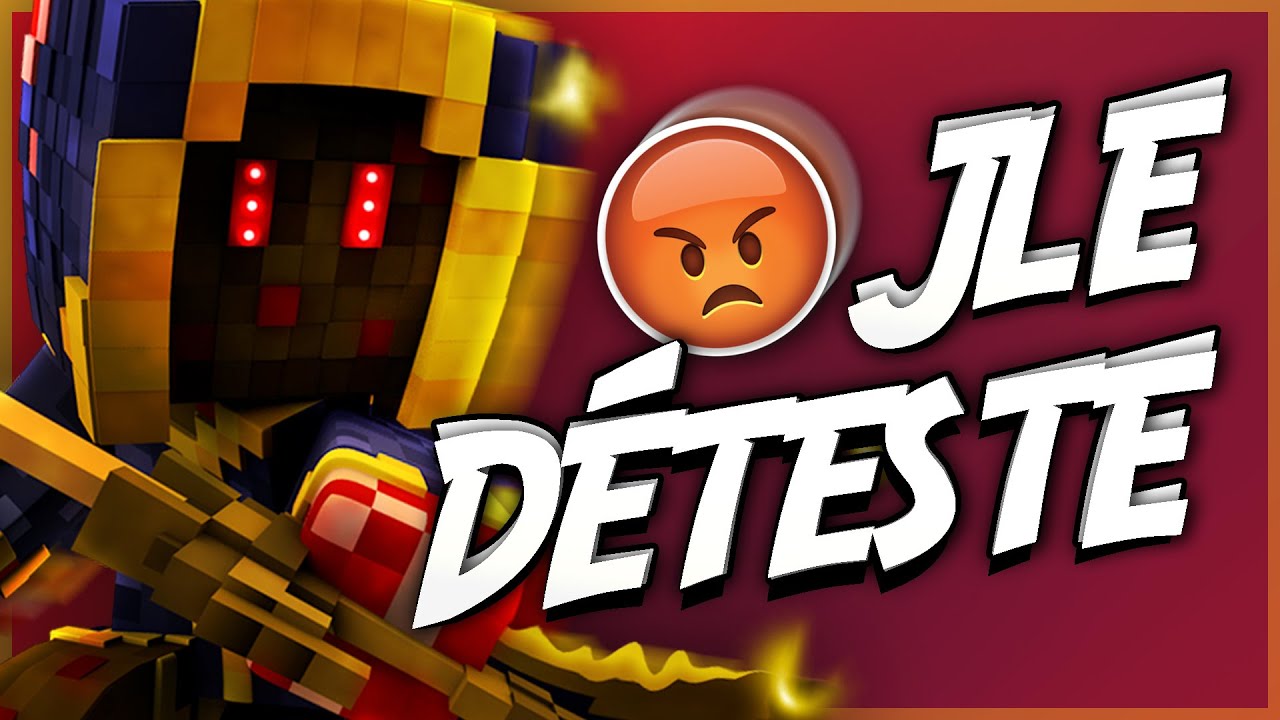 JLE D&Eacute;TESTE CE FILS DE P*TE DE MAX.