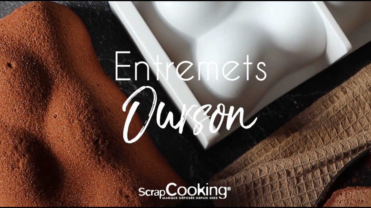 Recette b&ucirc;che de No&euml;l originale - Ourson chocolat - SCRAPCOOKING&reg;