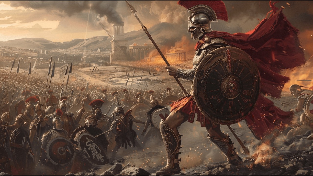 Ancient Greeks war march - Greeks to battle - Epic - Martial | &Eta;&chi;ώ &tau;&omicron;&upsilon; &Omicron;&lambda;ύ&mu;&pi;&omicron;&upsilon; (Echoes of Olympus)