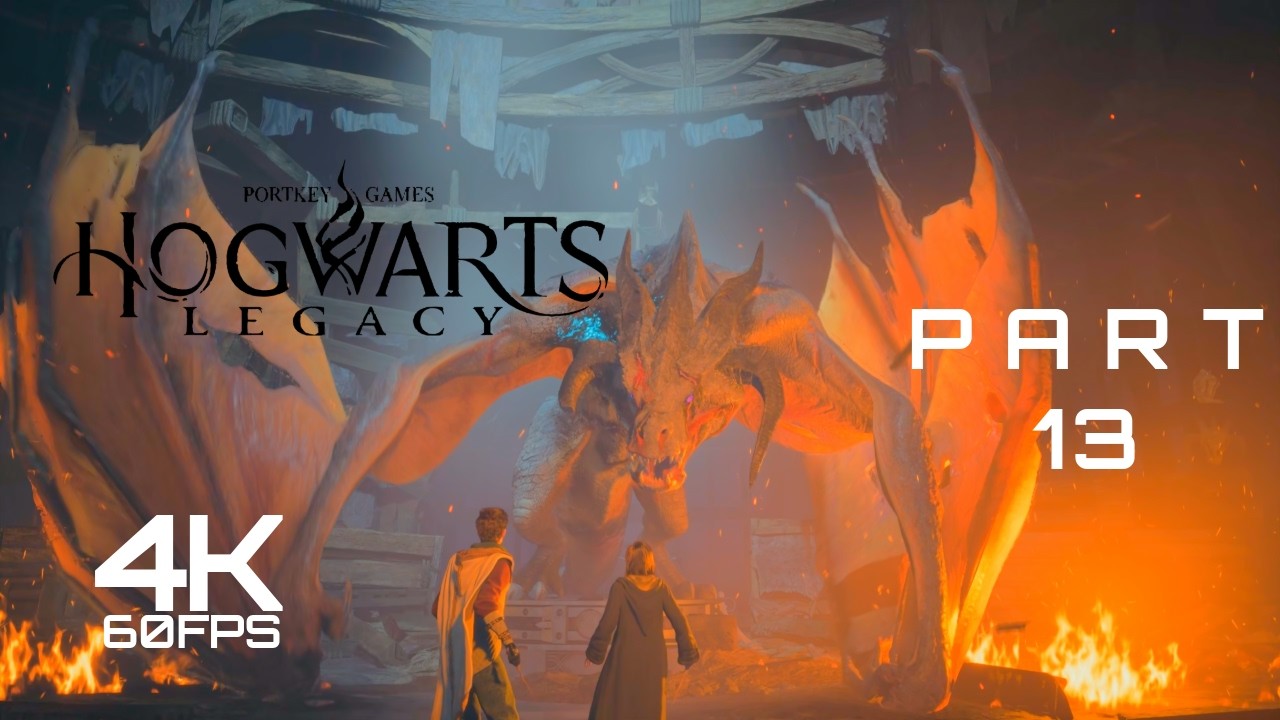 Спасение Дракона! | Hogwarts Legacy Часть 13 4K | BlackSPY
