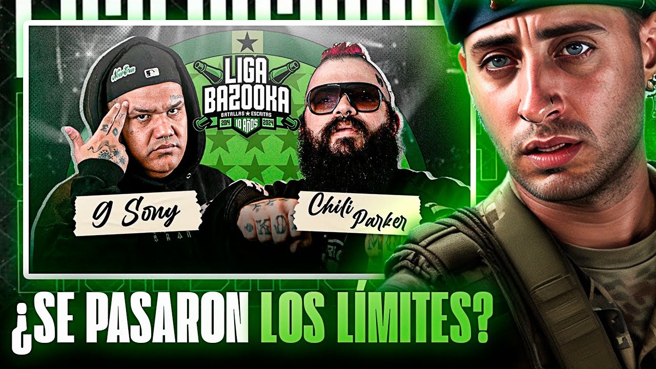 DEMASIADO DURO 😶 BLON REACCIONA A CHILI PARKER VS G SONY EN LIGA BAZOOKA 🪖
