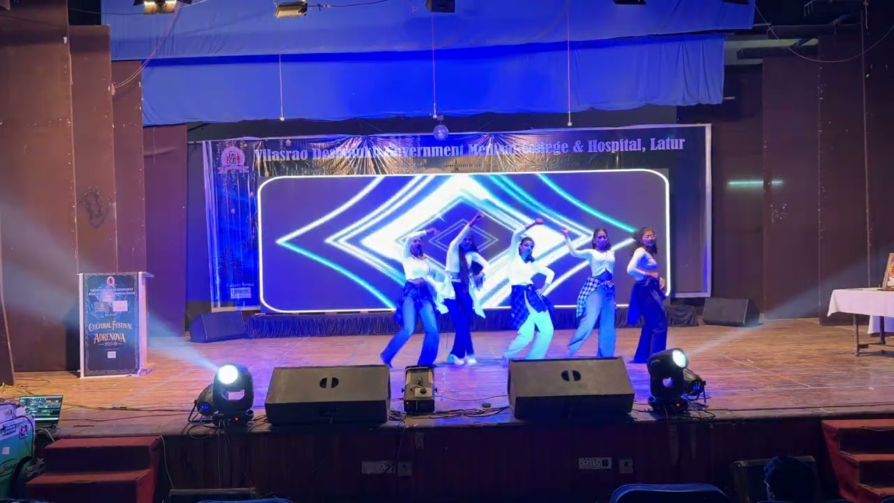 kaanta laga dance performance | Adrenova 2025 vdgmc latur cultural fest |