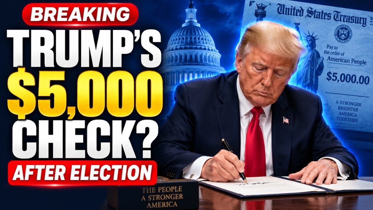 СРОЧНО &mdash; Новый стимулирующий чек от Трампа на $5000: кто его получит? У выплаты есть одно условие