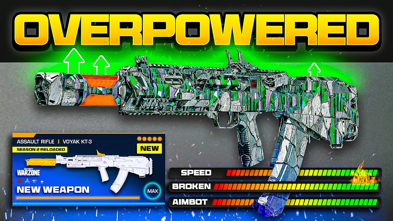 the BEST *BROKEN* META LOADOUT in Warzone after the NEW UPDATE! (Best VOYAK Class Setup)
