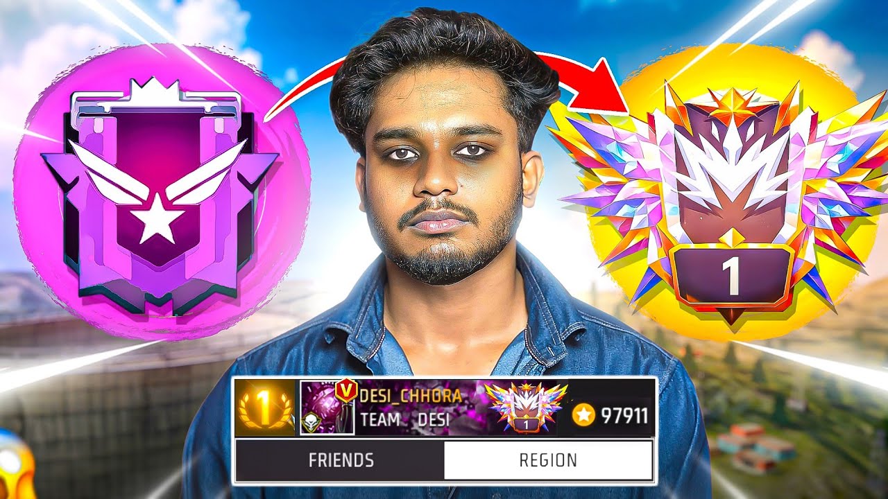 PLAYING FREE FIRE 24 HOURS FOR GRANDMASTER TOP 1 - Garena Free Fire