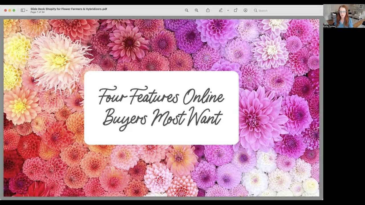 Shopify for Flower Farmers & Hybridizers