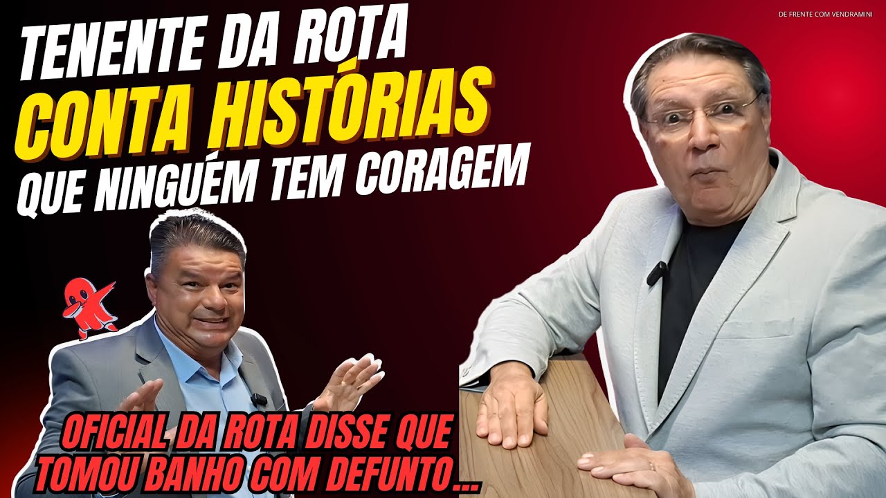 Entrevista com Tenente da ROTA: lá é mal-assombrado, eu VI FANTASMA do meu lado...