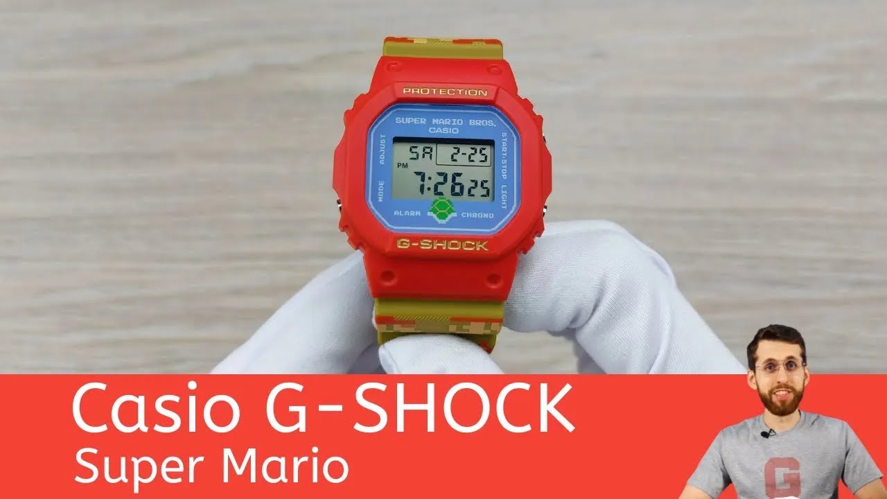 When G-SHOCK Meets Mario / Casio DW-5600SMB-4E