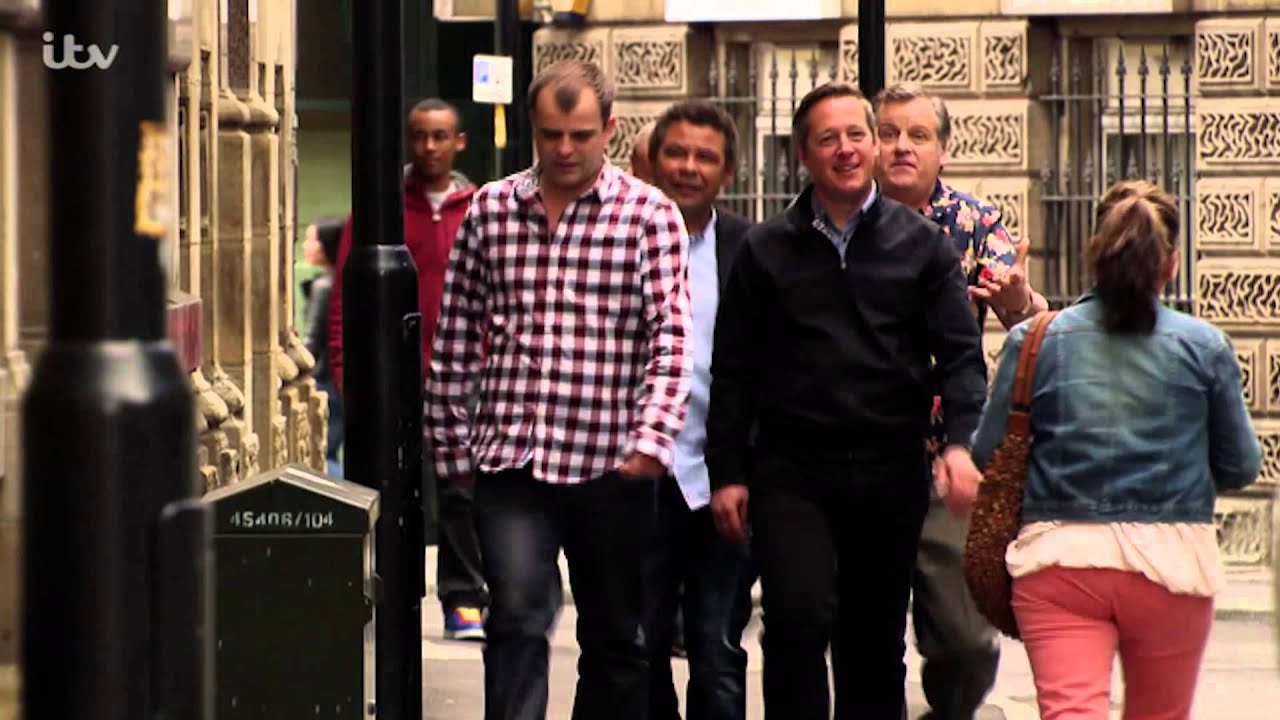 Coronation Street - Paul And Lloyd Bicker On Their Way To The Pub