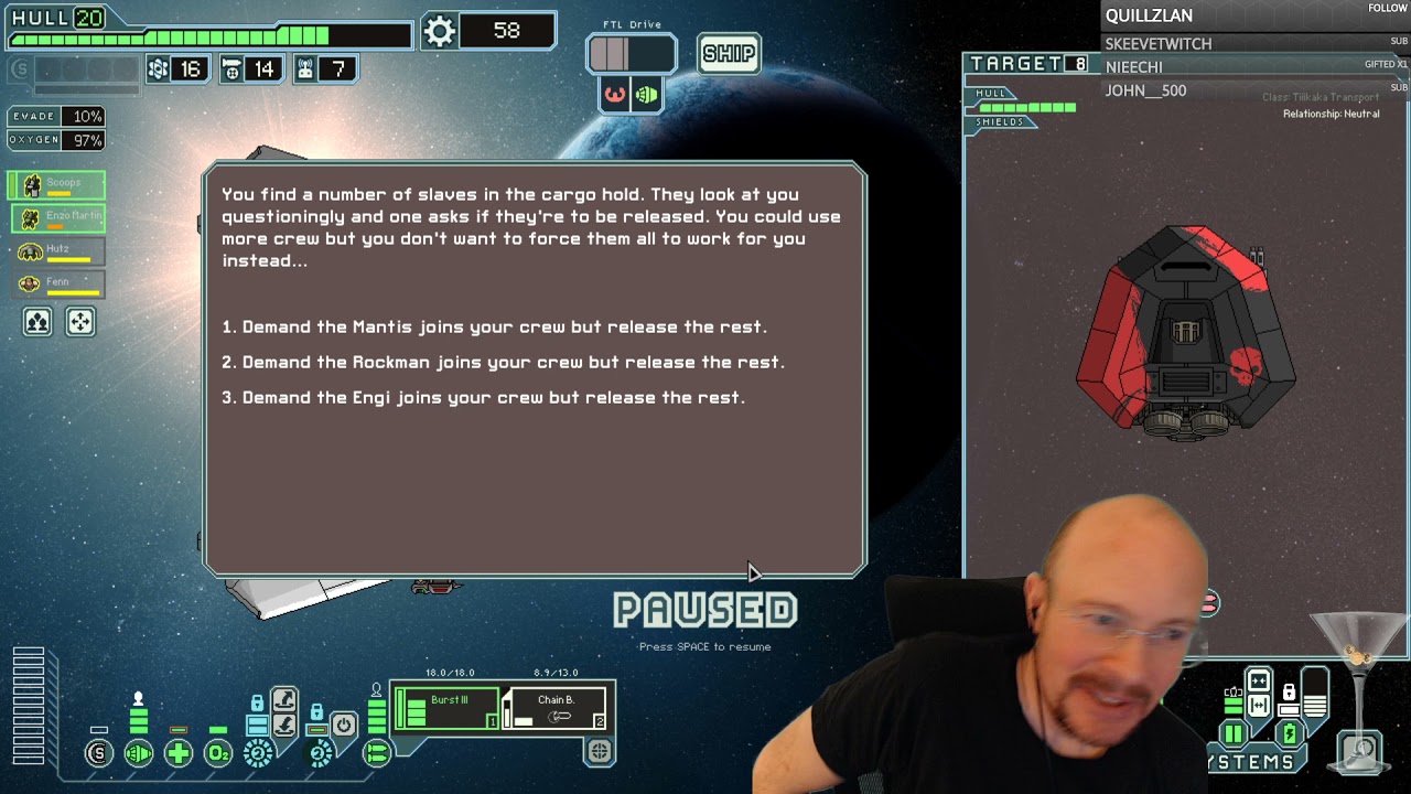 FTL Multiverse 5.0, Normal, With pause! Bishop Cruiser A, 2nd run