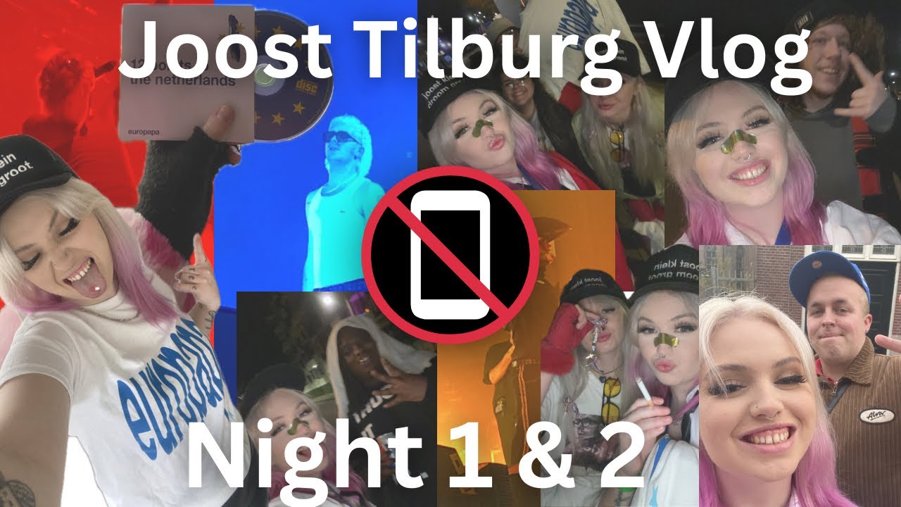 HAVING THE BEST TIME EVER @ JOOST CONCERTS IN TILBURG #VLOG
