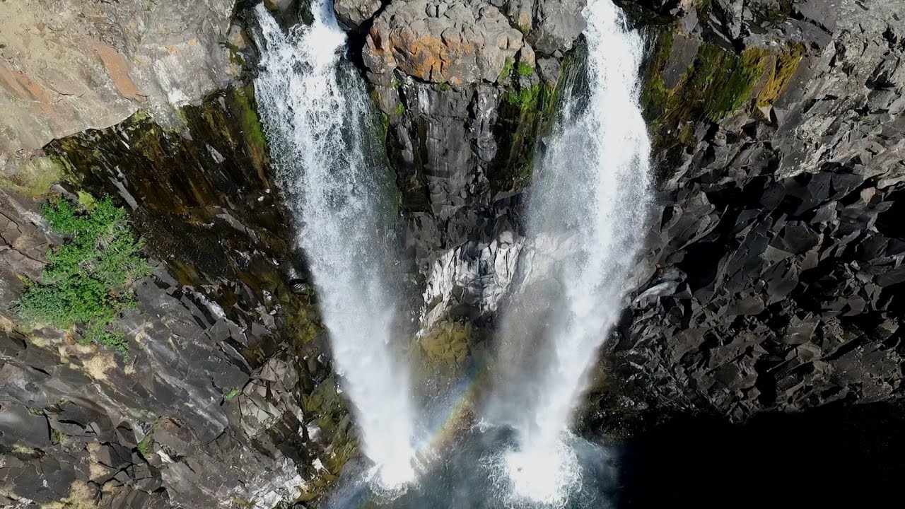 2016 07 Водопады Плато Путорана. Waterfalls of the Putorana Plateau, Russia. Phantom 3.