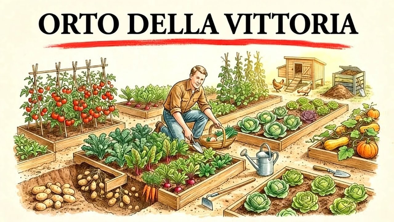 Come Costruire un Moderno Orto della Vittoria per Nutrire la Tua Famiglia Tutto l'Anno