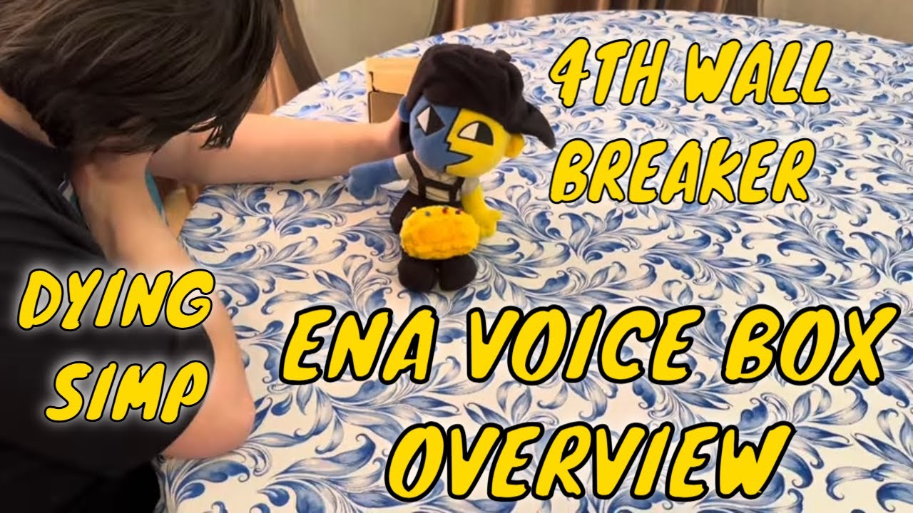 ENA S1 Plushie VOICE-BOX Overview!!!