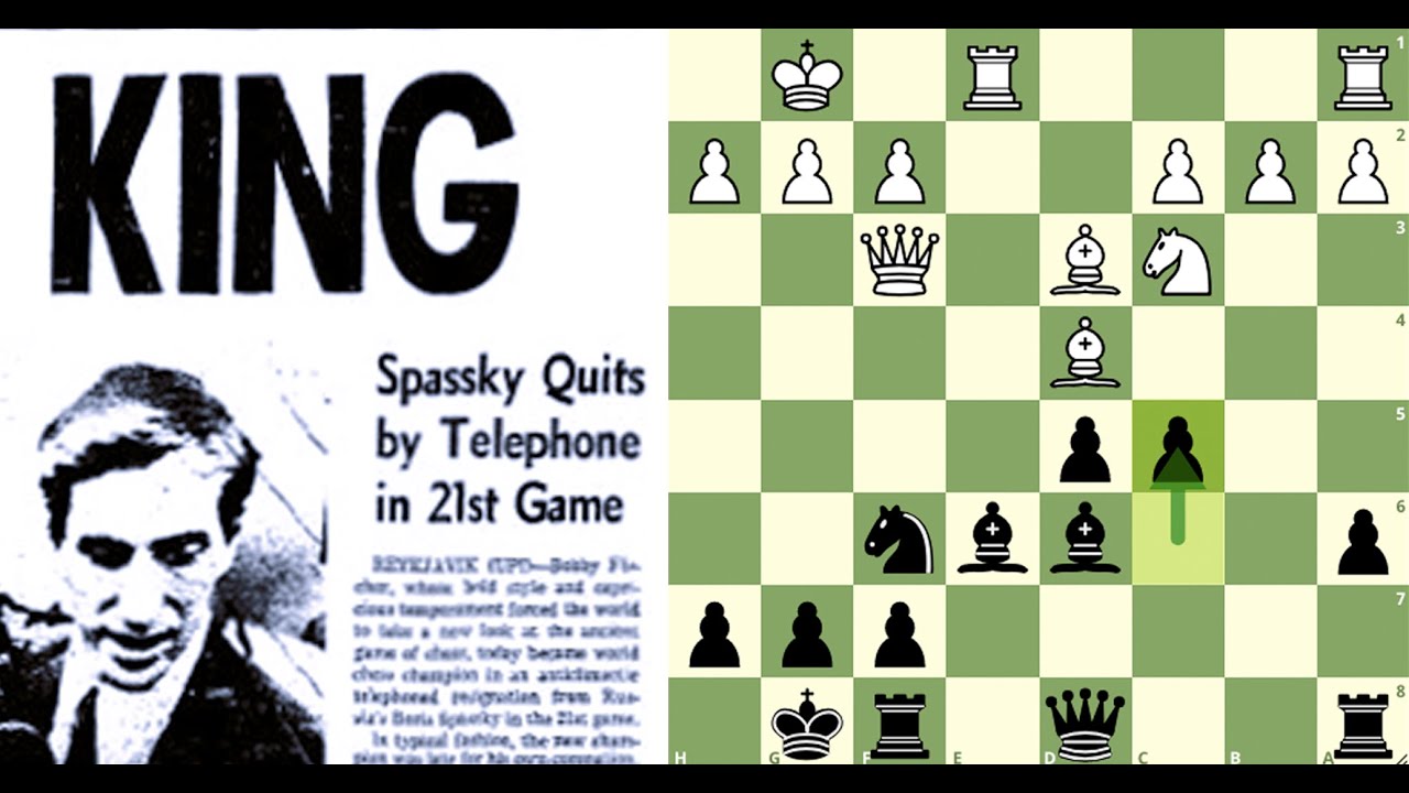 O match do século | Spassky vs. Fischer | 21a rodada (1972)
