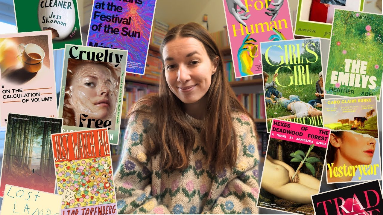 2026 anticipated books - lit fic, sapphic, translated, & weird