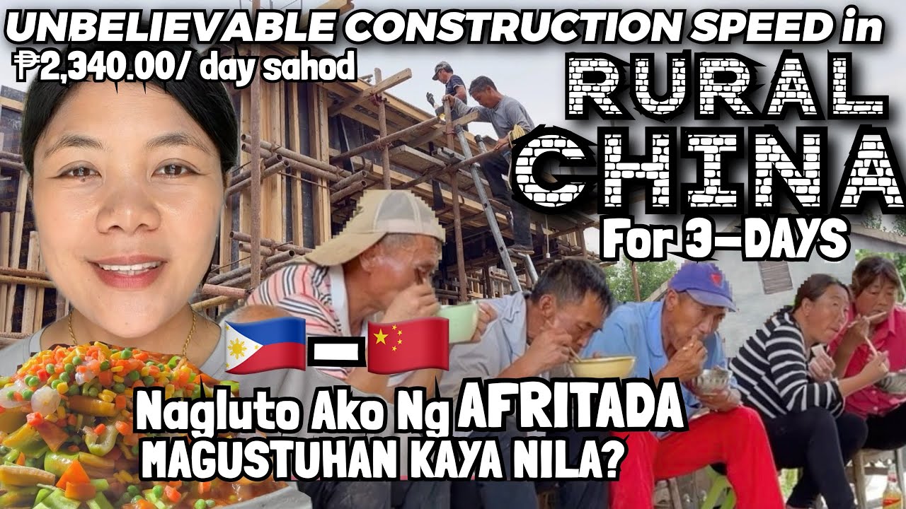 LIFE AS A FILIPINA BUILDING A HOME IN RURAL CHINA. A Filipino Dish for Construction Chinese Workers 