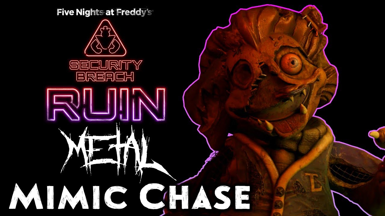 FNAF: Security Breach RUIN - Mimic Chase 【Intense Symphonic Metal Cover】