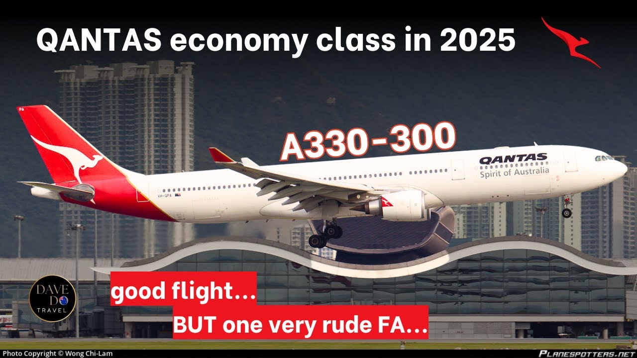 Эконом-класс Qantas A330 в 2025 году 🇦🇺 | Сможет ли он конкурировать с Singapore Airlines или Cat...