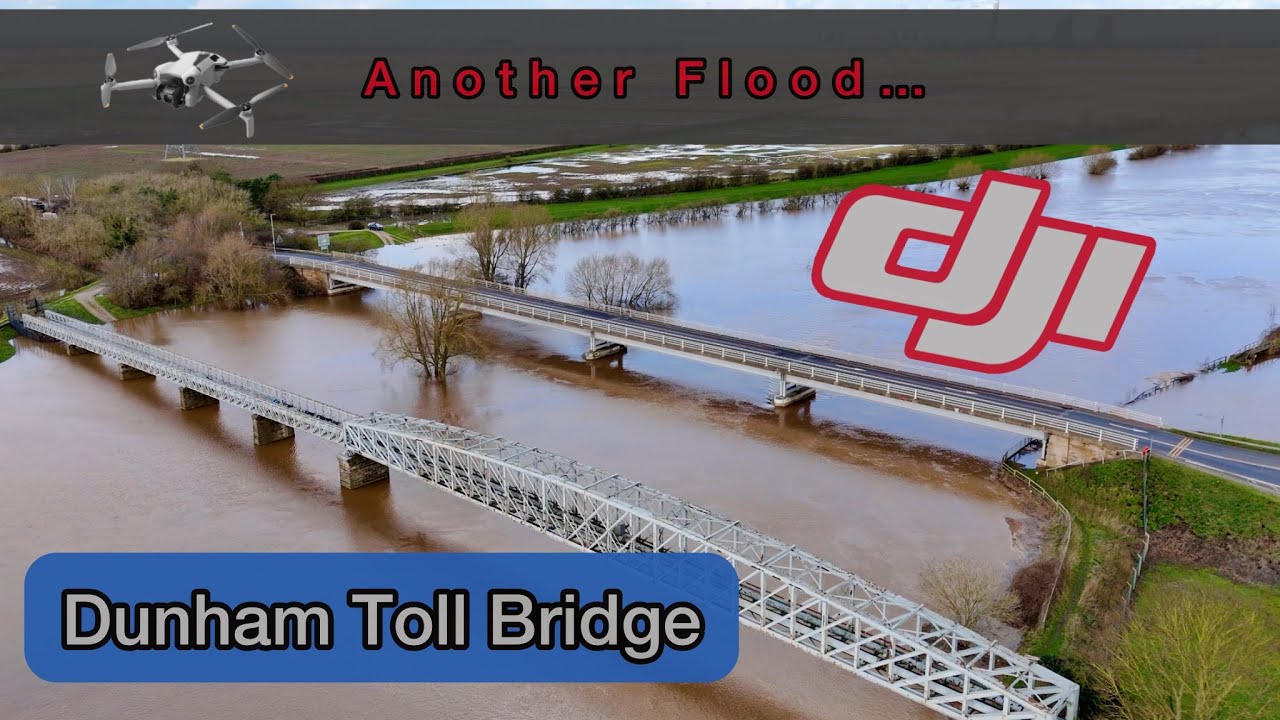 Mini 4 Pro Drone Captures Dunham Bridge from Above
