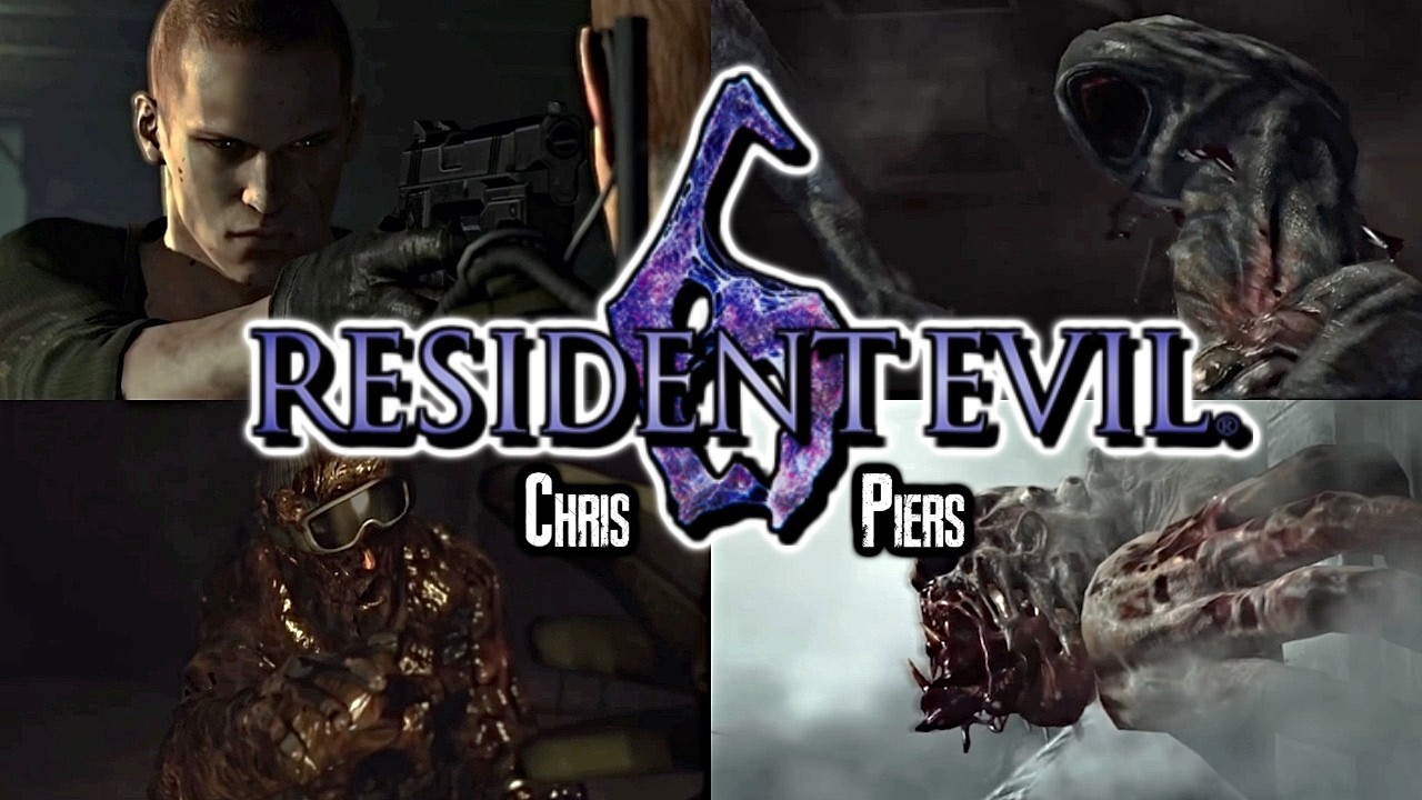 💉ЛУЧШИЕ МОМЕНТЫ: Resident Evil 6 (Крис/Пирс) (стримы на Twitch)💉