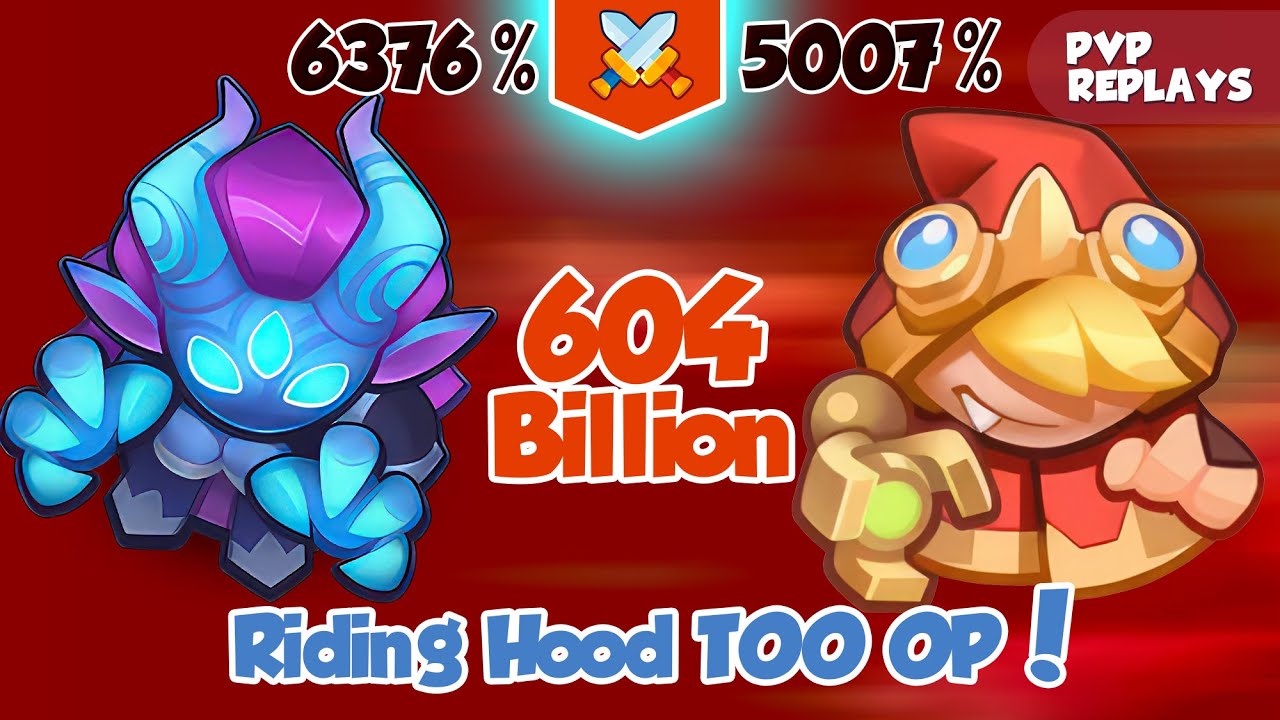 Demon Hunter Can Still Fight Riding Hood | 604 Billion | RH TOO OP! PVP Rush Royale