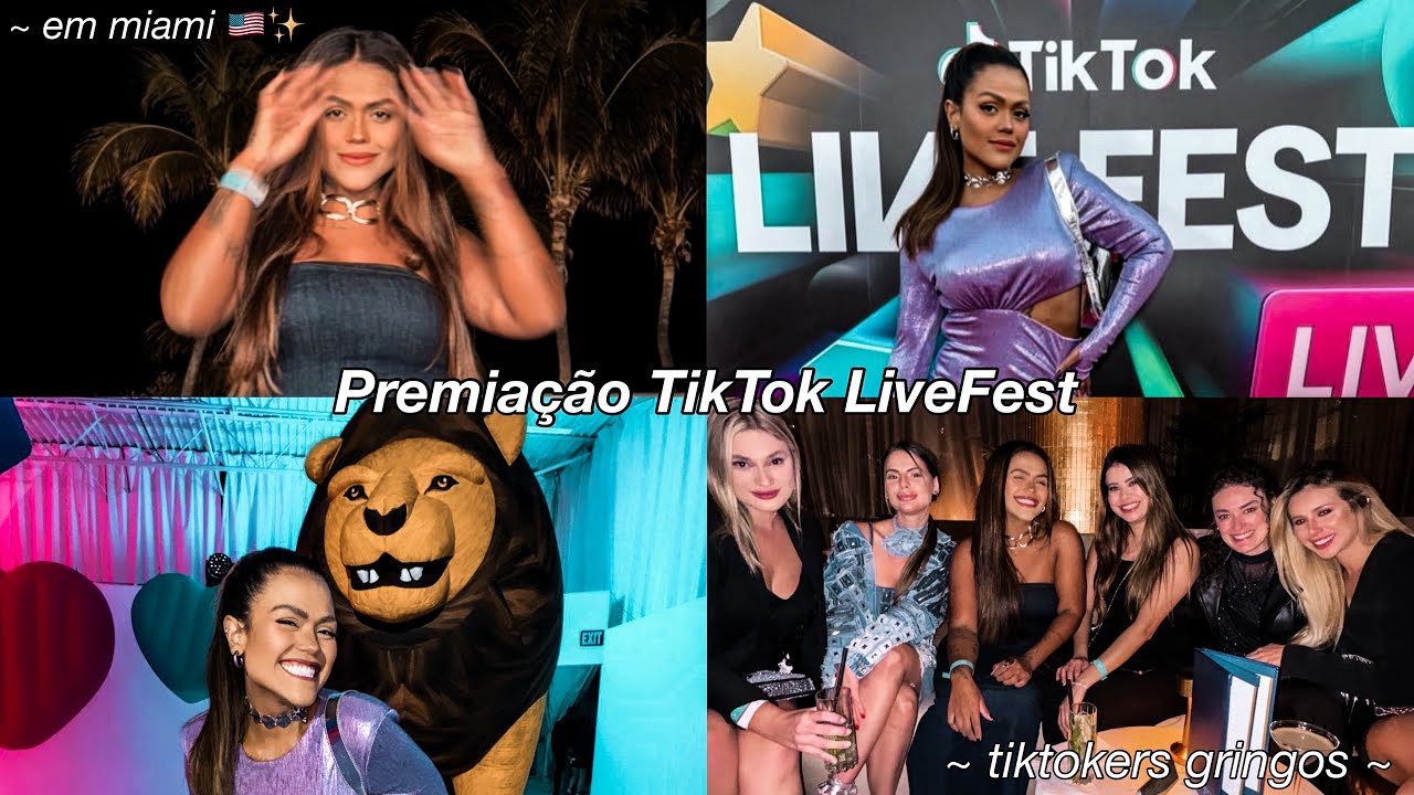 CAMILA LOURES NO TIKTOK LIVEFEST 2024 EM MIAMI!