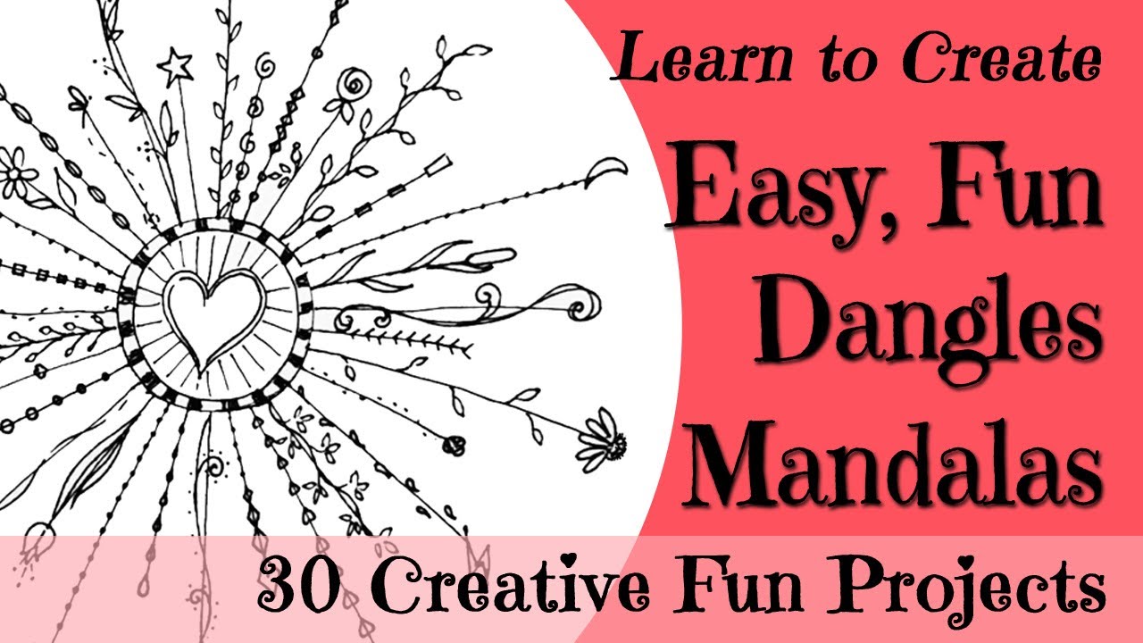Easy Fun Dangles Mandala - Learn To Create