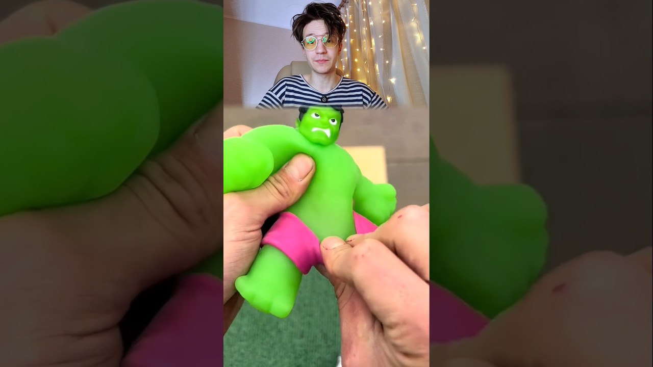 Что внутри ХАЛКА? Игрушка против воды 😱